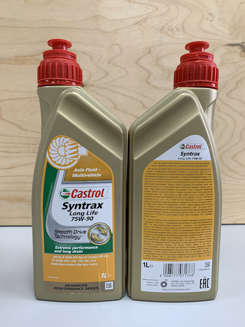 4008177071768 SYNTRAX LONGLIFE 75W-90 (1 LT) CASTROL | Запчасти на DRIVE2