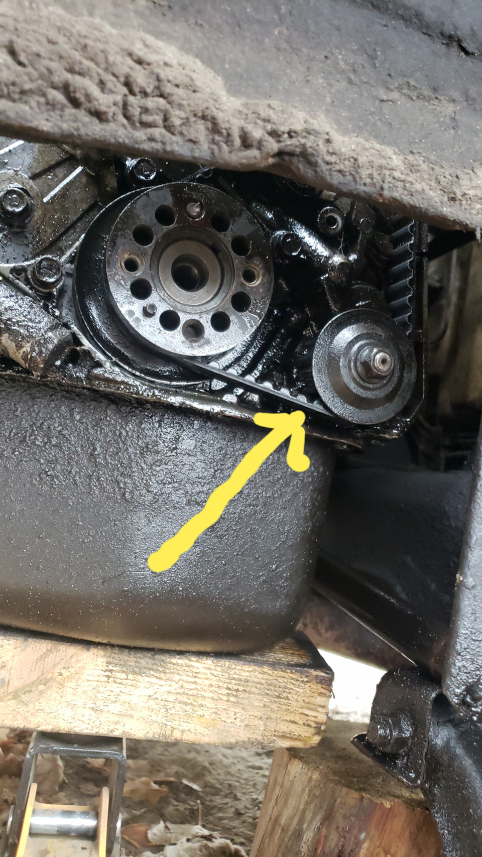 Потек сальник масляного насоса — Hyundai Sonata II (Y-2), 2 л, 1989 ...