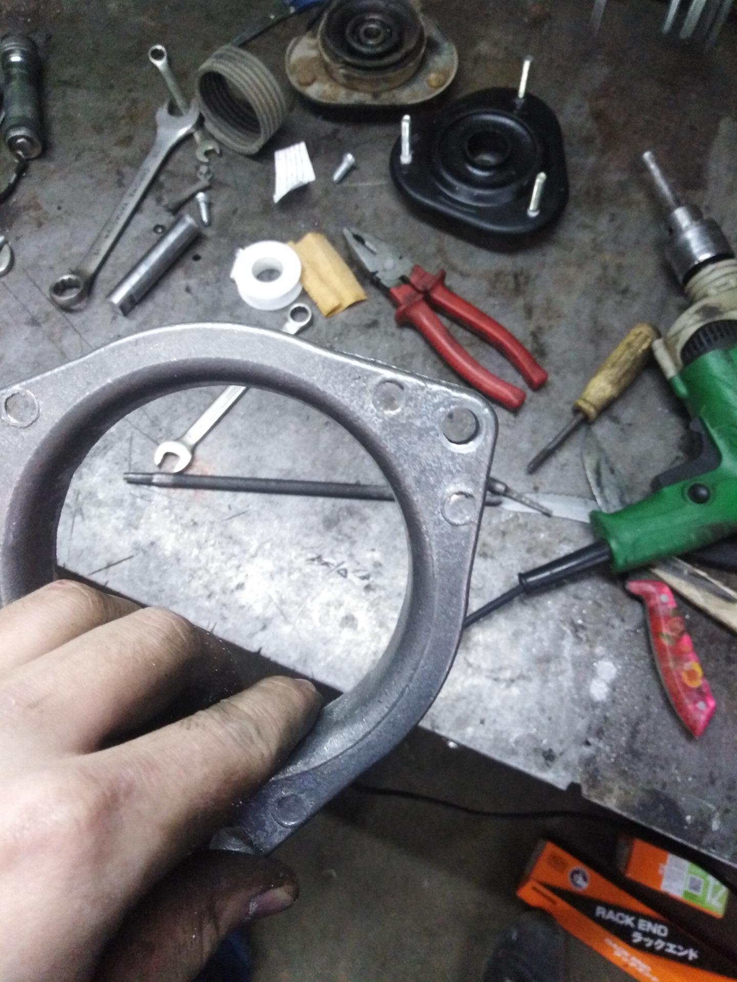 клиренс передней части, ходовая — Toyota Corolla (100), 1,6 л, 1997 ...