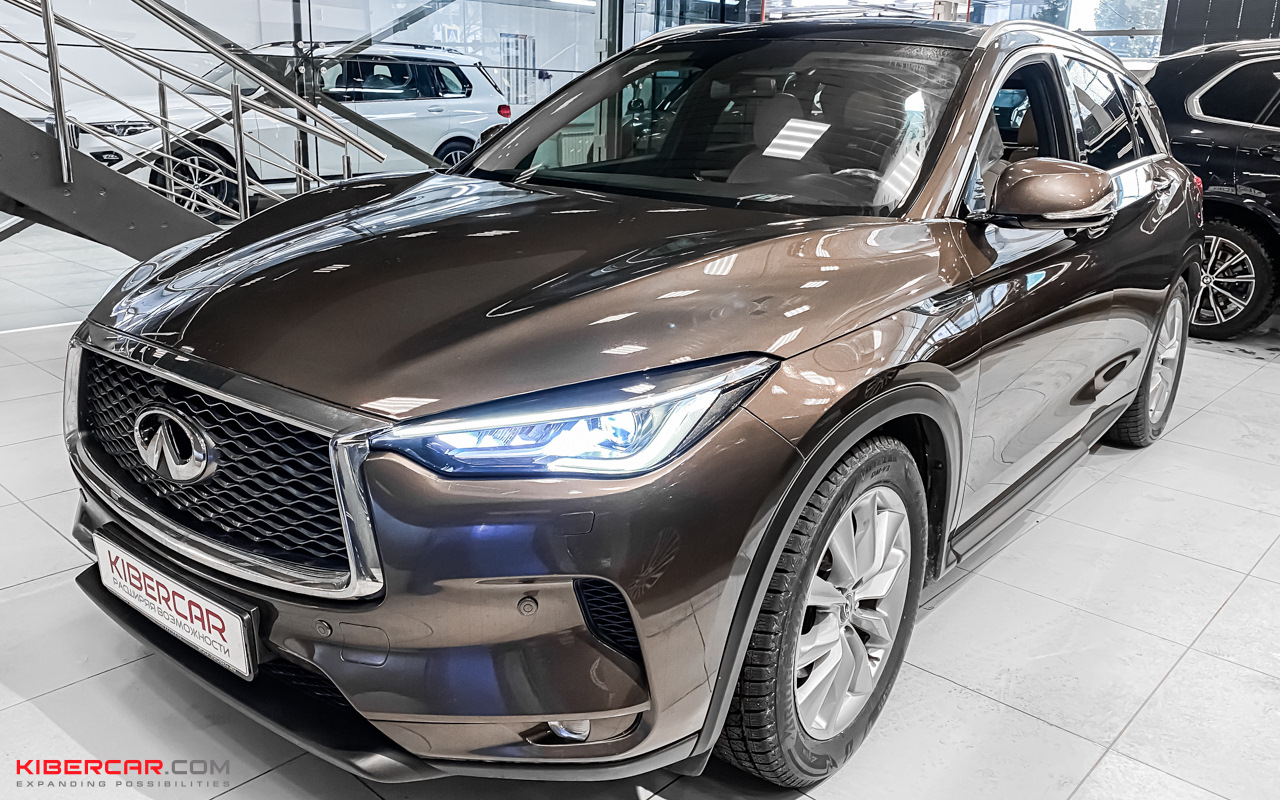 Infiniti QX50: установка навигационно-мультимедийной системы на базе ОС  Android — KiberCar (Киберкар) на DRIVE2