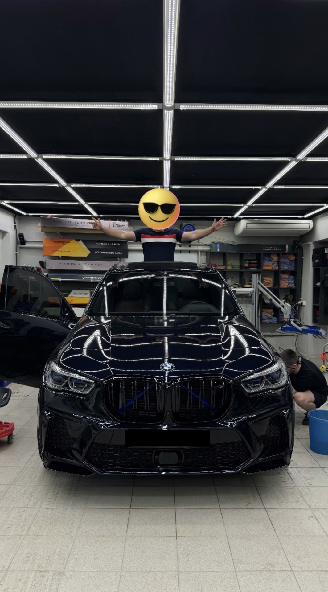 Чистка и смазка панорамной крыши BMW X5G05 — BMW X5 (G05), 3 л, 2019 ...