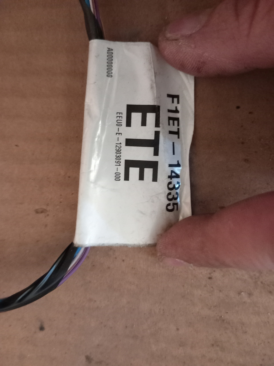 Полная потолочная проводка от титаниума рестайлинг. Артикул проводки (нет толко проводов по камеру знаков — легко допиновывается — Ford Focus Hatchback III