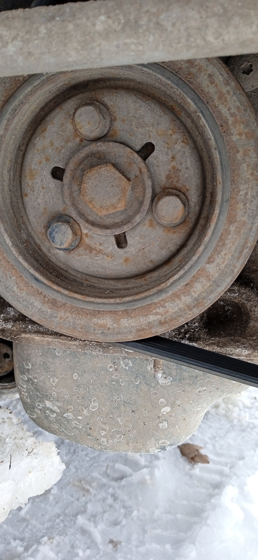 Свист приводного ремня. — Peugeot Partner, 1,4 л, 2010 года ...