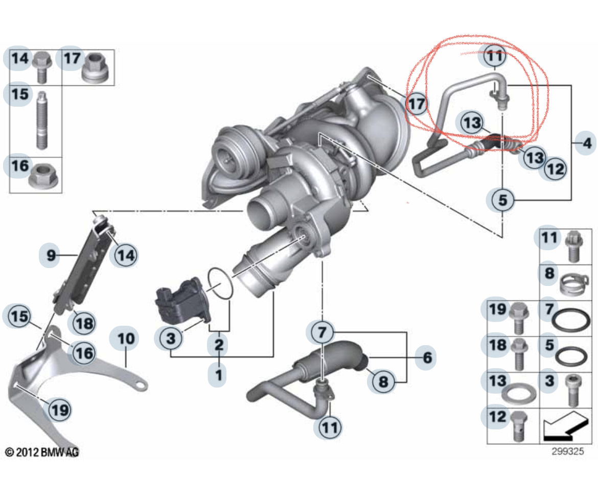Частая проблема N13 - BMW 1 series (F21). 
