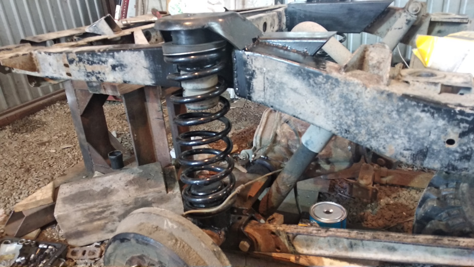 Глобальная модернизация. Часть 5. Задняя пружинная подвеска. — ГАЗ 69A ...