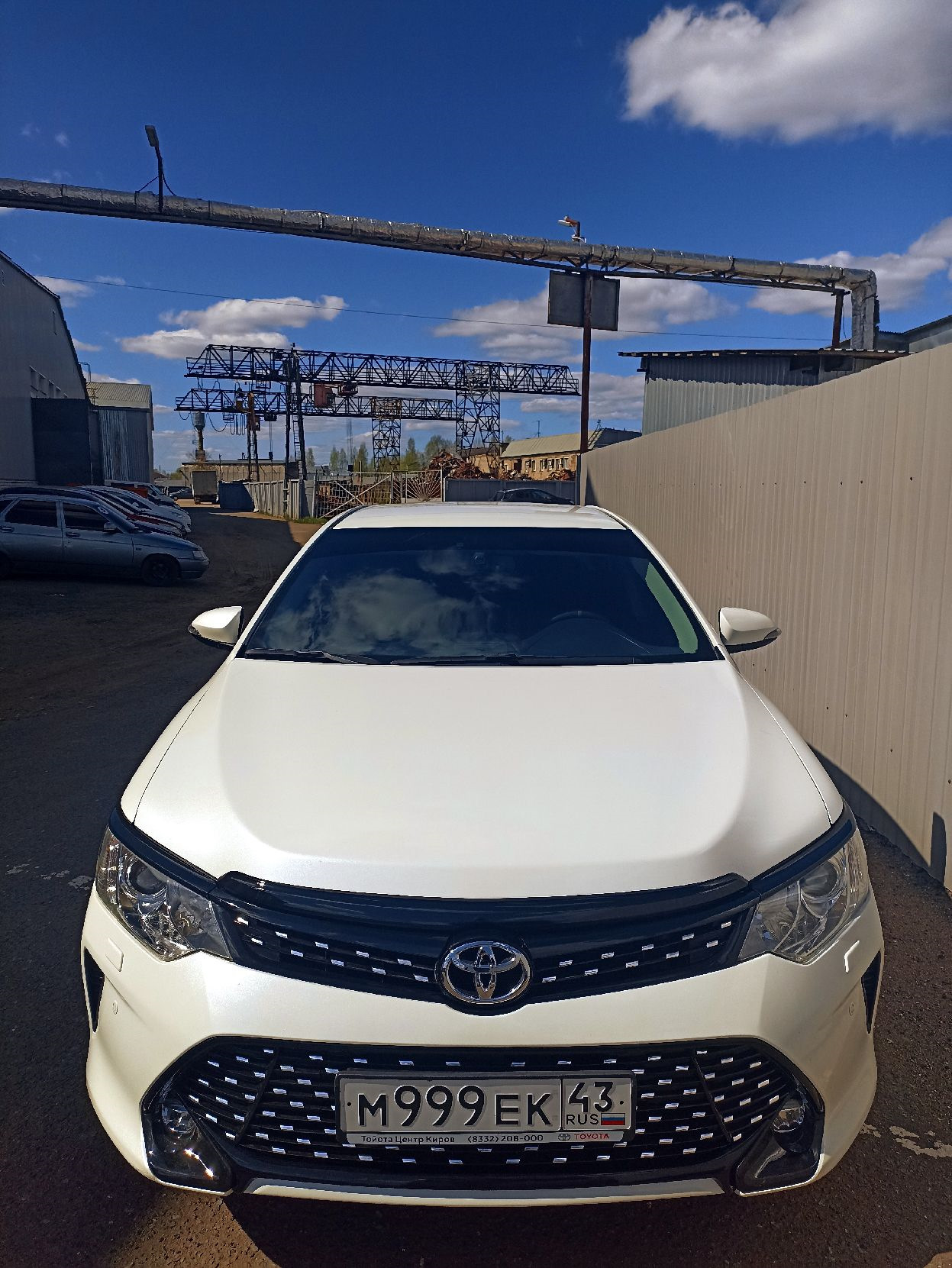 Новый лук + небольшое ТО — Toyota Camry (XV50), 2,5 л, 2015 года | стайлинг  | DRIVE2