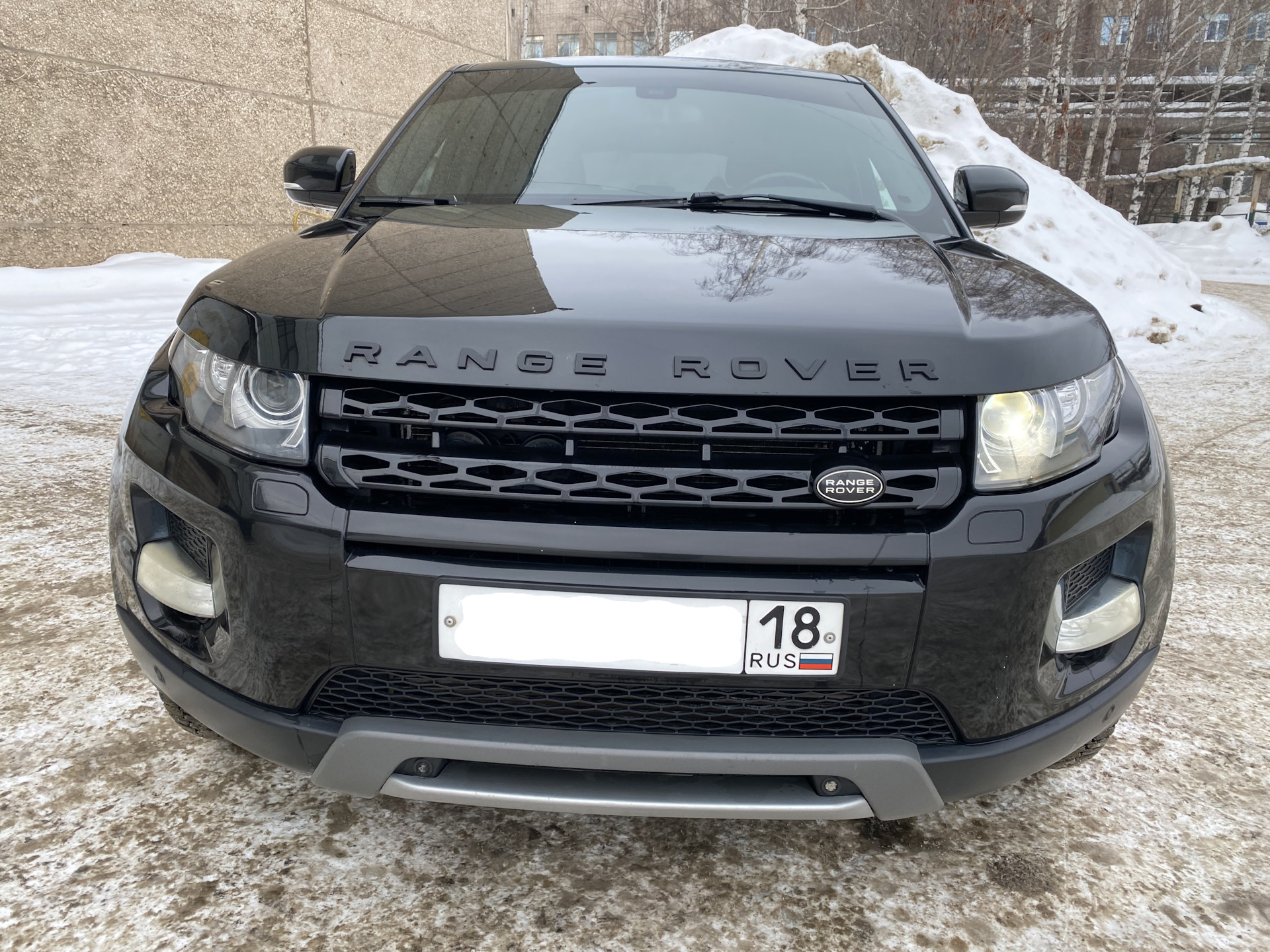 Замена ксеноновой лампы. — Land Rover Range Rover Evoque, 2,2 л, 2012 ...