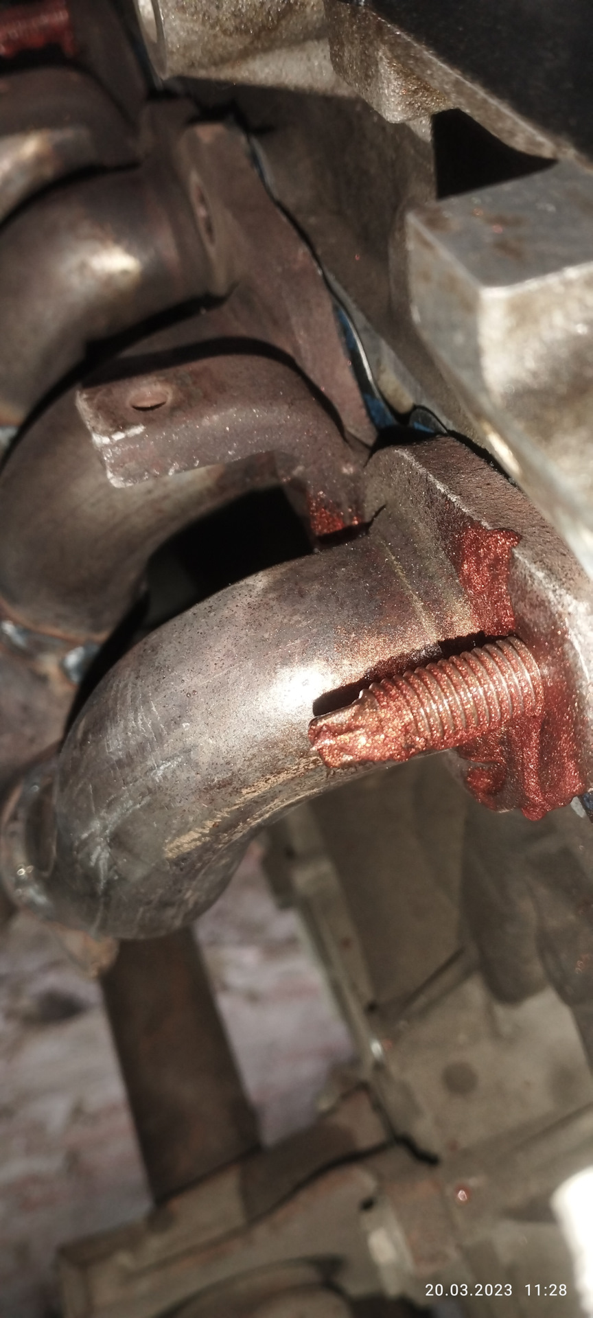 Замена гофры катколлектора Ford focus 2 — Ford Focus II Wagon, 1,6 л ...