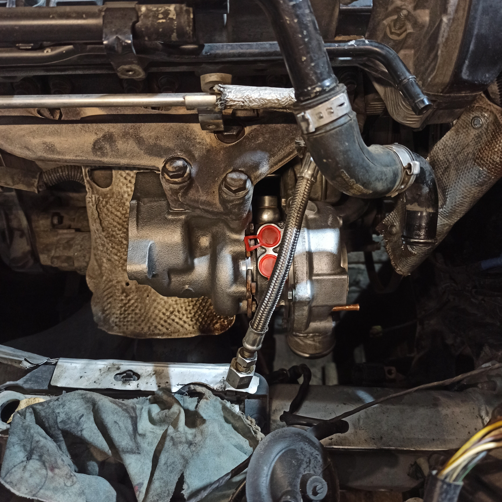 Установка картриджа от BEX мотора — Volkswagen Passat B5, 1,8 л, 2004 ...