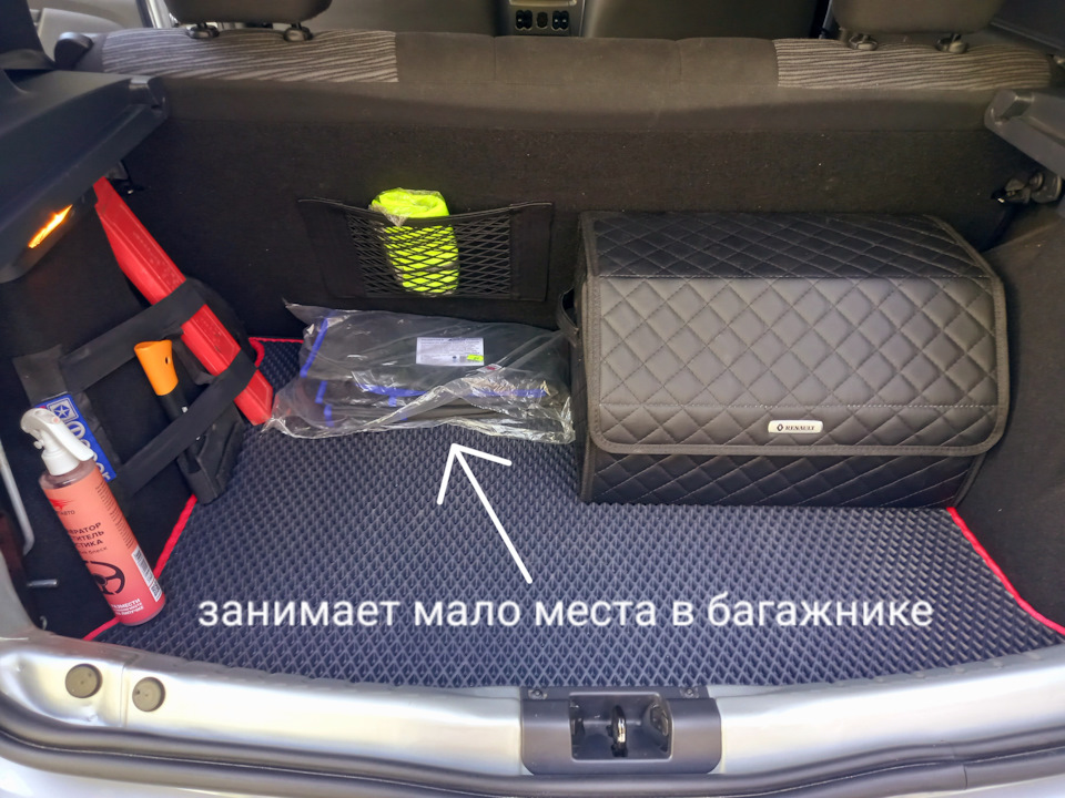 Защитная накидка на заднее сиденье Oxford. — Renault Sandero 1G, 1,6 л ...