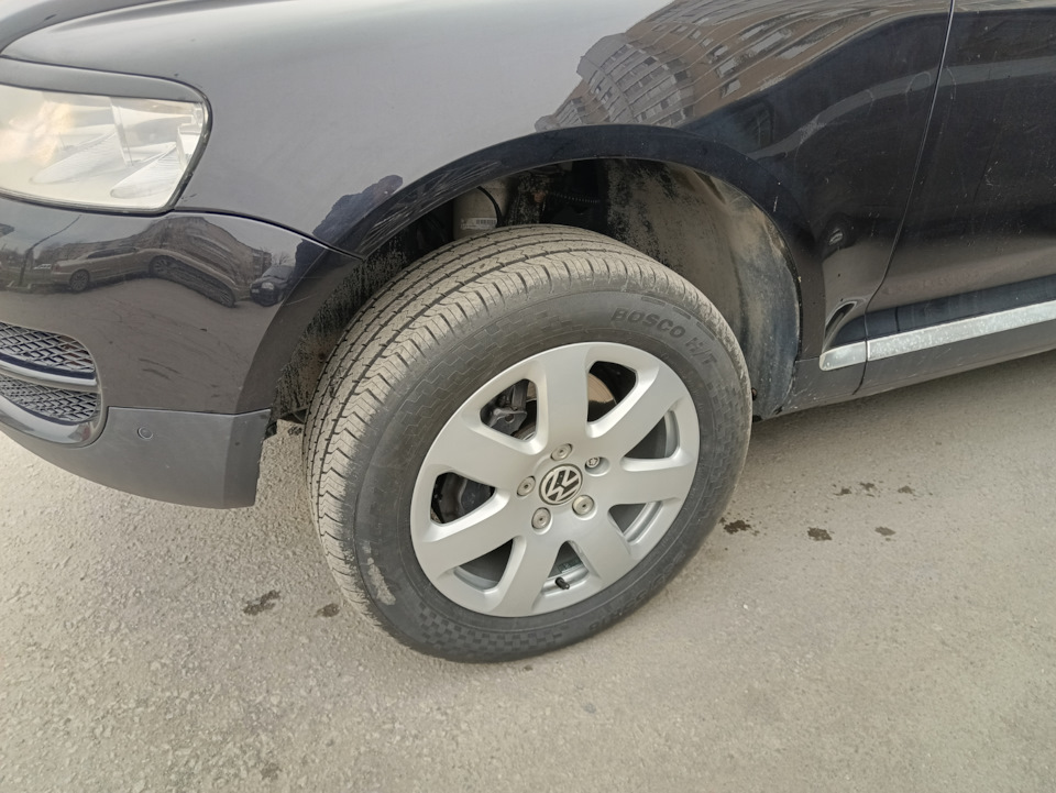 096 • Диски на лето R18 — Покрашено — Volkswagen Touareg (1G), 3,2 л ...