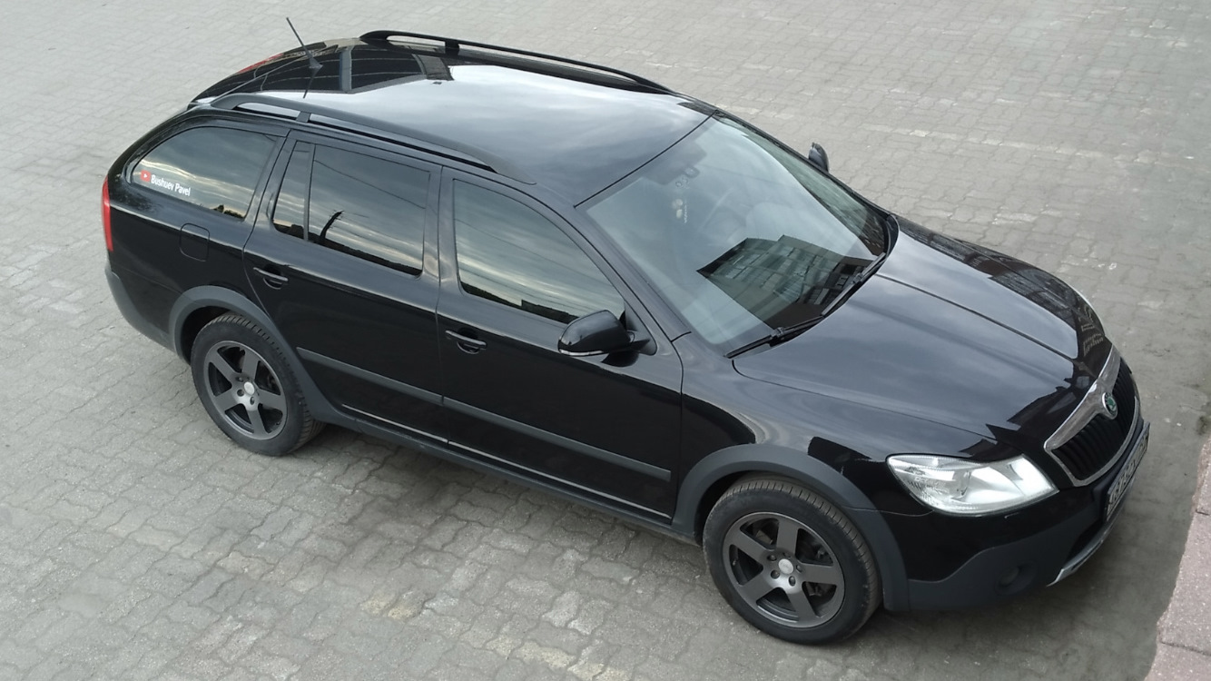 Skoda Octavia Scout антенна