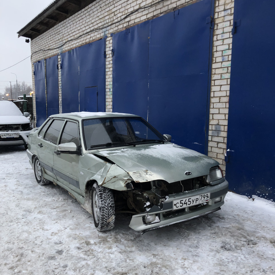 Восстановление после ДТП — Lada 2115, 1,5 л, 2006 года | кузовной ремонт |  DRIVE2