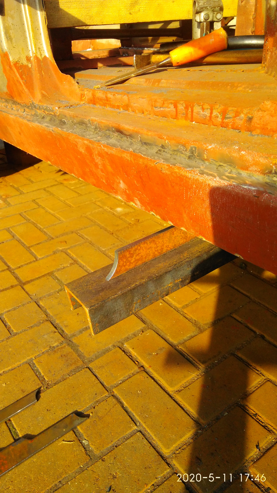 Силовые пороги на рамный джип — Isuzu Trooper (1G), 2,3 л, 1987 года ...