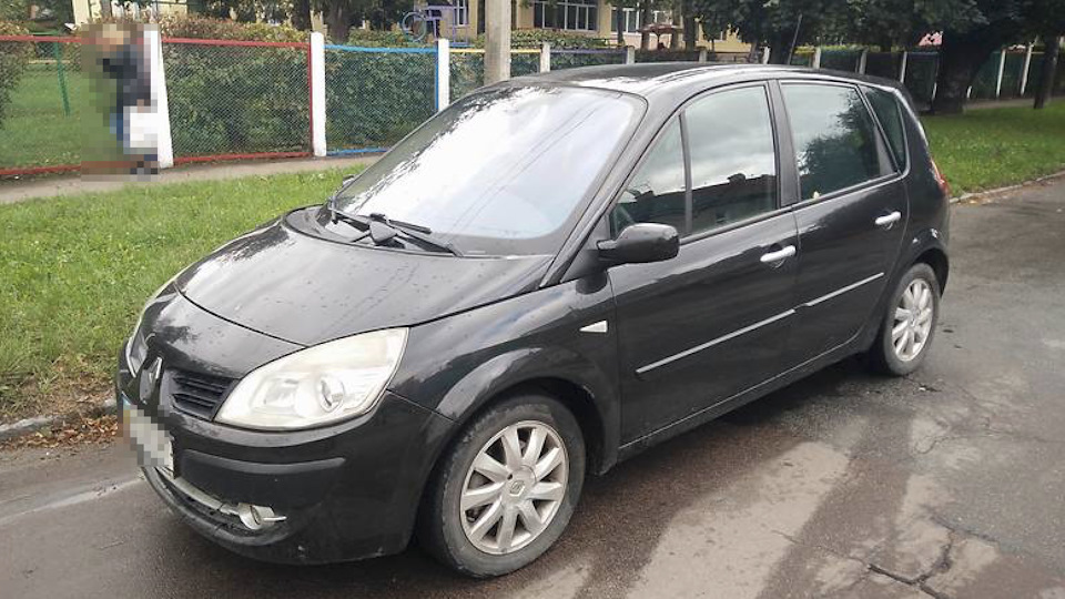 Renault scenic 2 1.5 dci. Рено Сценик 2 1.5 DCI.