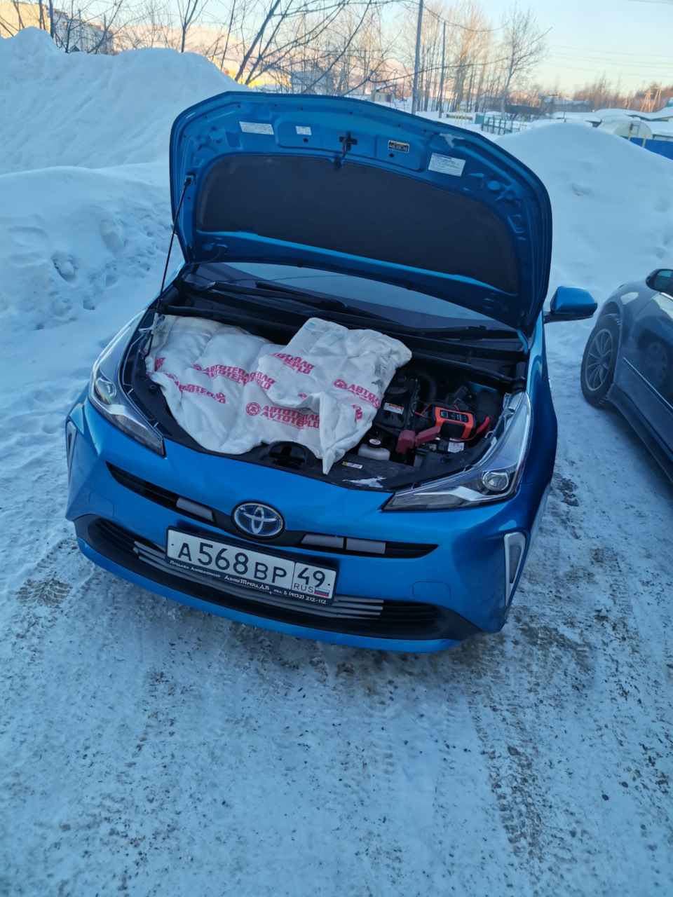 Замёрз 🔋на 12V — Toyota Prius (50), 1,8 л, 2019 года | своими руками |  DRIVE2