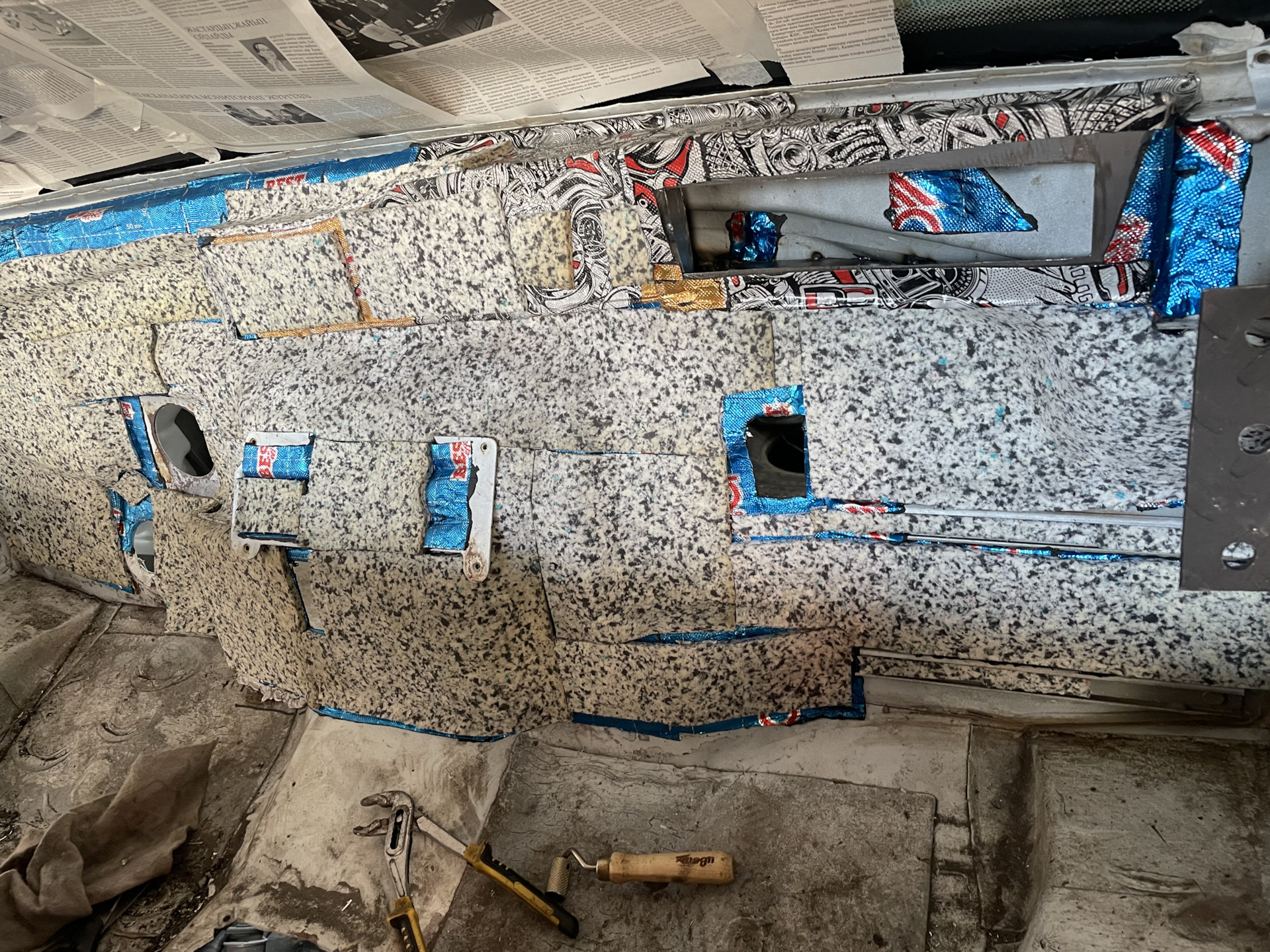 Установка Торпеды Hyundai Starex на газель (механическая часть) — ГАЗ ...