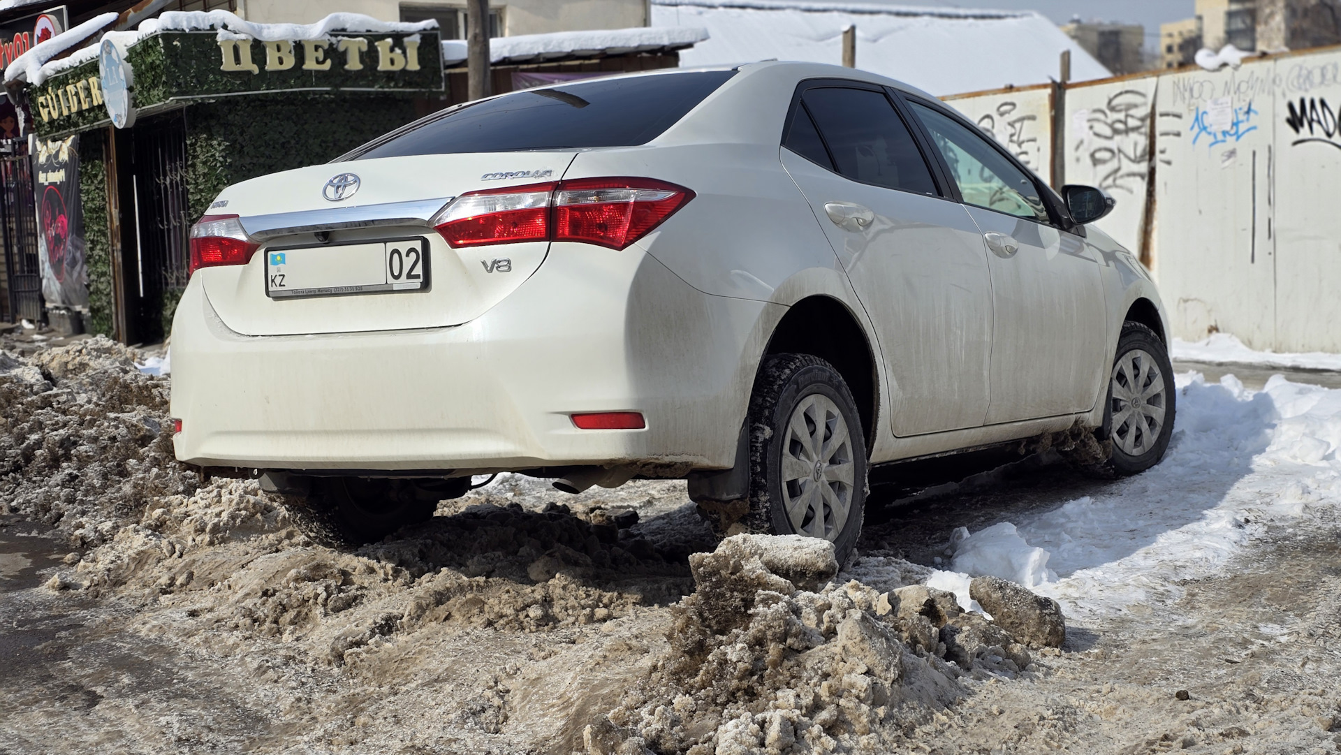 Выше клиренс — больше радости!⬆ — Toyota Corolla (160), 1,3 л, 2014 года |  тюнинг | DRIVE2