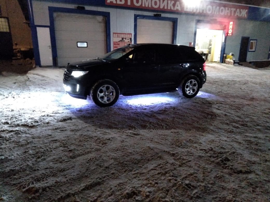 Подсветка днища rav4 IV