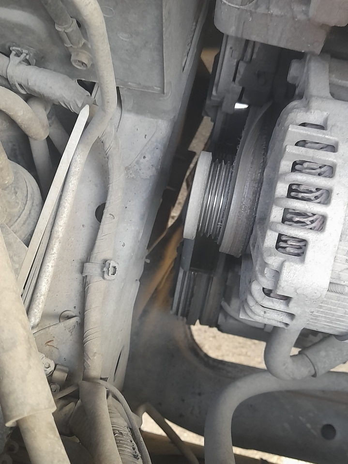 Ремень — Nissan X-Trail II (t31), 2 л, 2007 года | поломка | DRIVE2