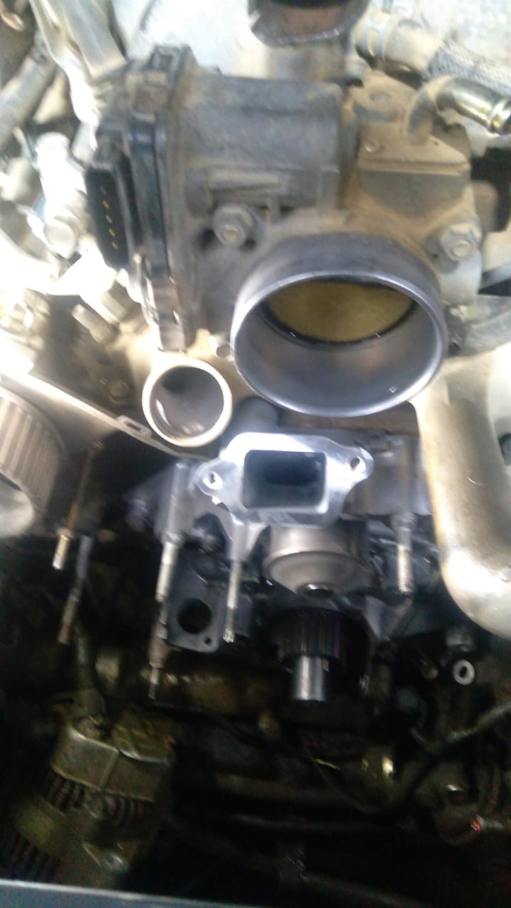 Замена ГРМ — Toyota Land Cruiser 100, 4,7 л, 2004 года | визит на ...