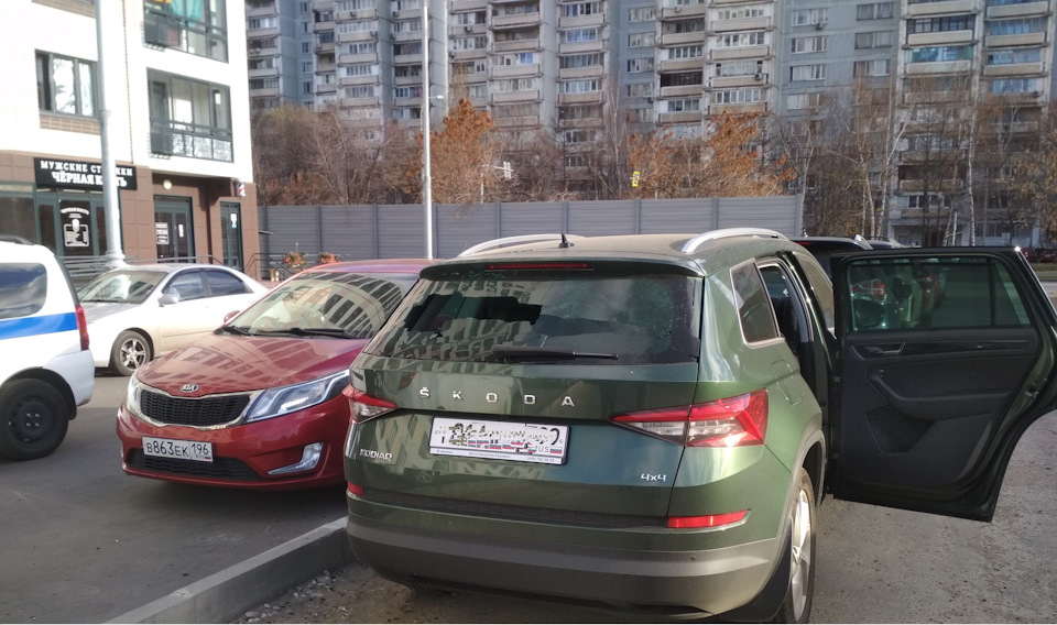 Заднее стекло, виртуальная педаль, и бесконечный кайф — Skoda Kodiaq, 2 ...