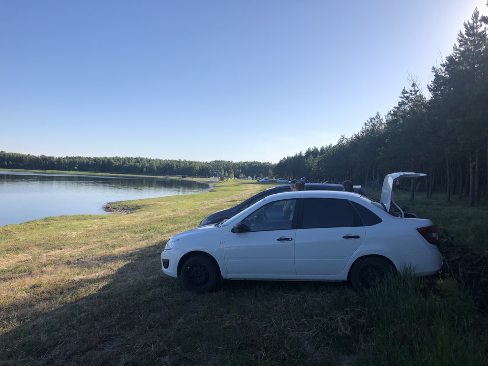 Замена по гарантии заднего ступичного подшипника — Lada Гранта, 1,6 л ...