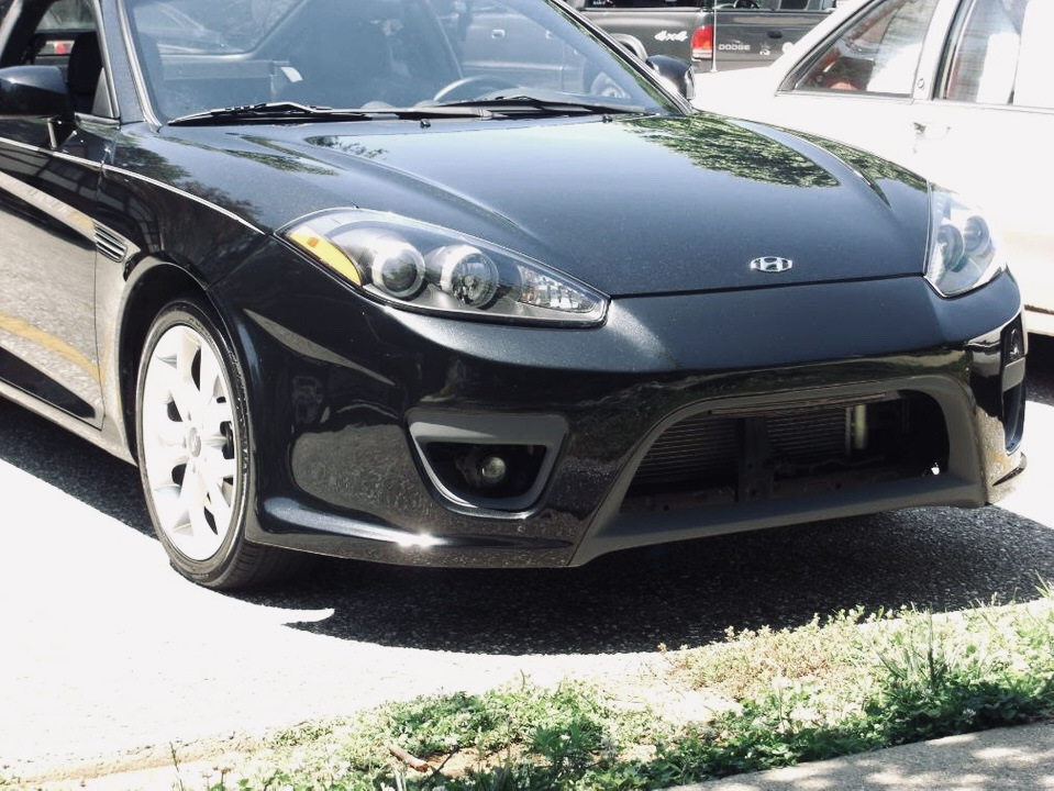 Передний бампер Hana Motors — Hyundai Coupe (GK), 2 л, 2008 года ...