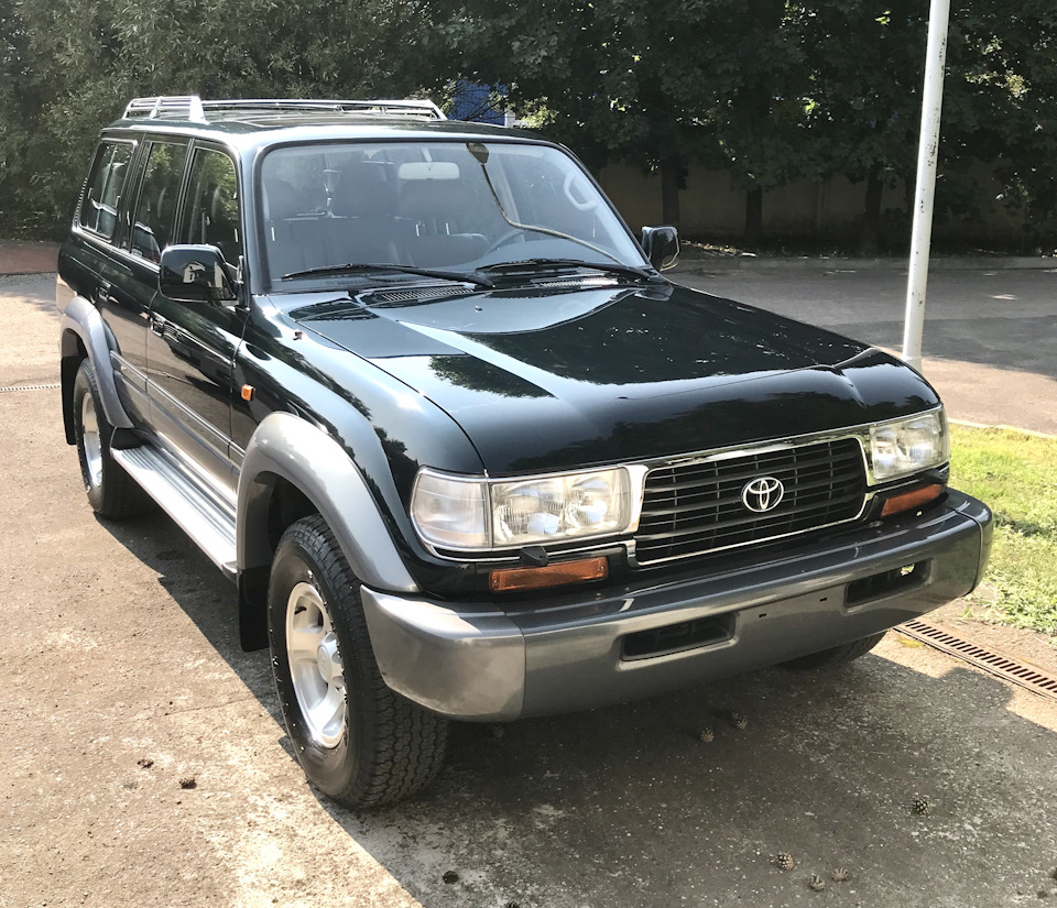 Как выглядит Land Cruiser 80 с завода — Toyota Land Cruiser 80, 4,5 л, 1996  года | мойка | DRIVE2