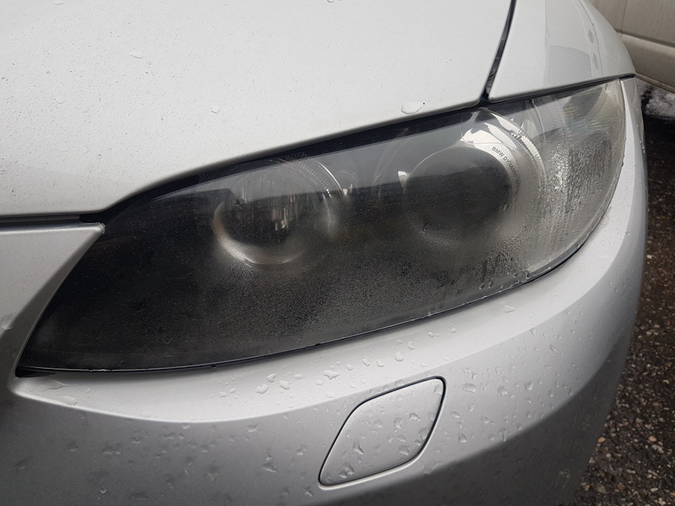 Потеют фары — BMW 3 series Coupe (E92), 3 л, 2007 года | наблюдение ...