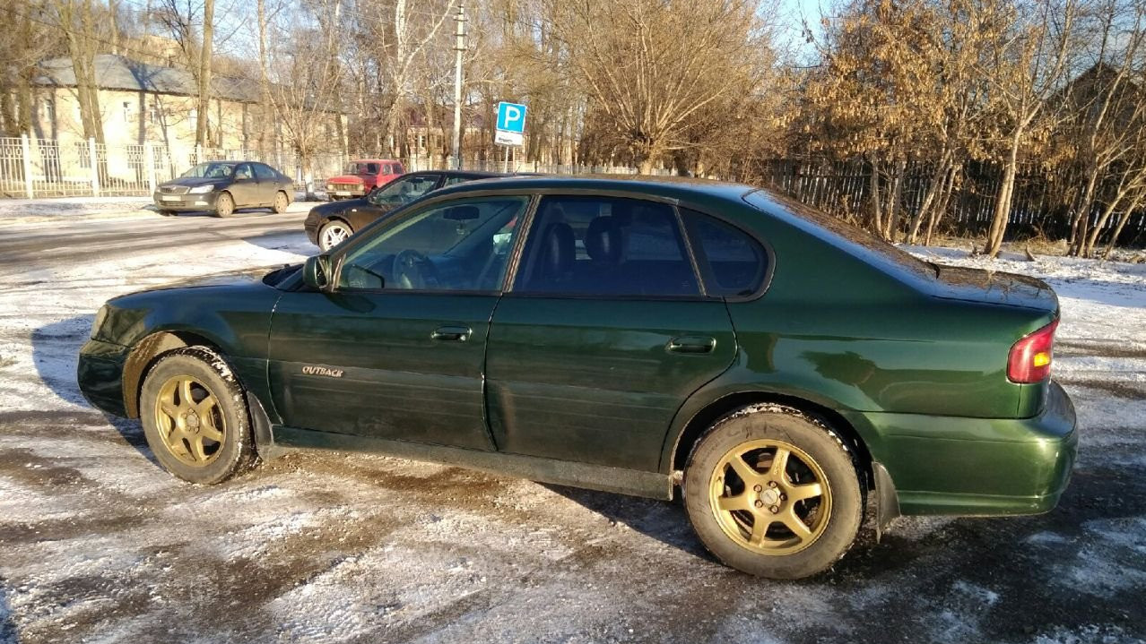 Subaru Legacy Outback (BE, BH) 2.5 бензиновый 2000 | Царевна-лягушка на  DRIVE2