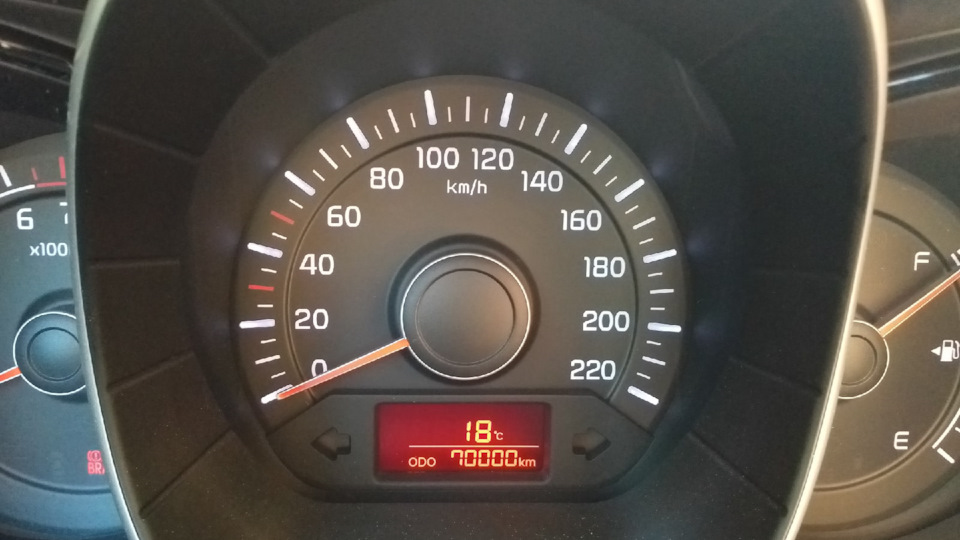 KIA Rio Снежная королева