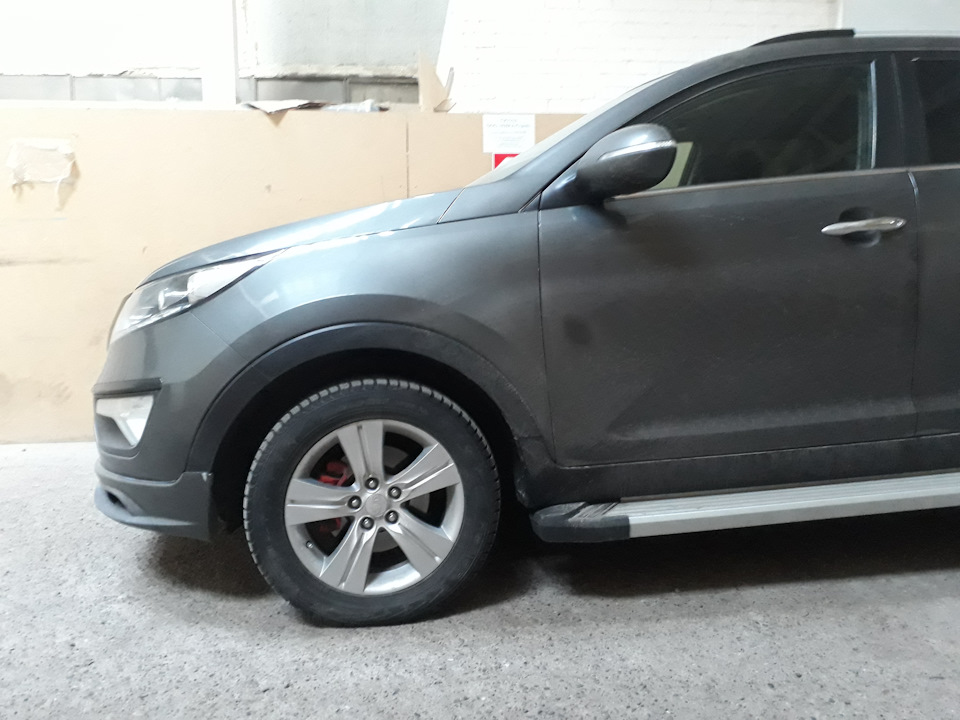 пороги kia sportage 3