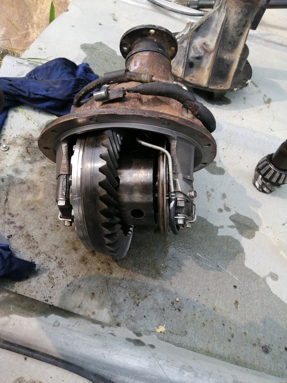 Установка пневмо блокировки от П2 в делику. Часть 2. — Mitsubishi ...