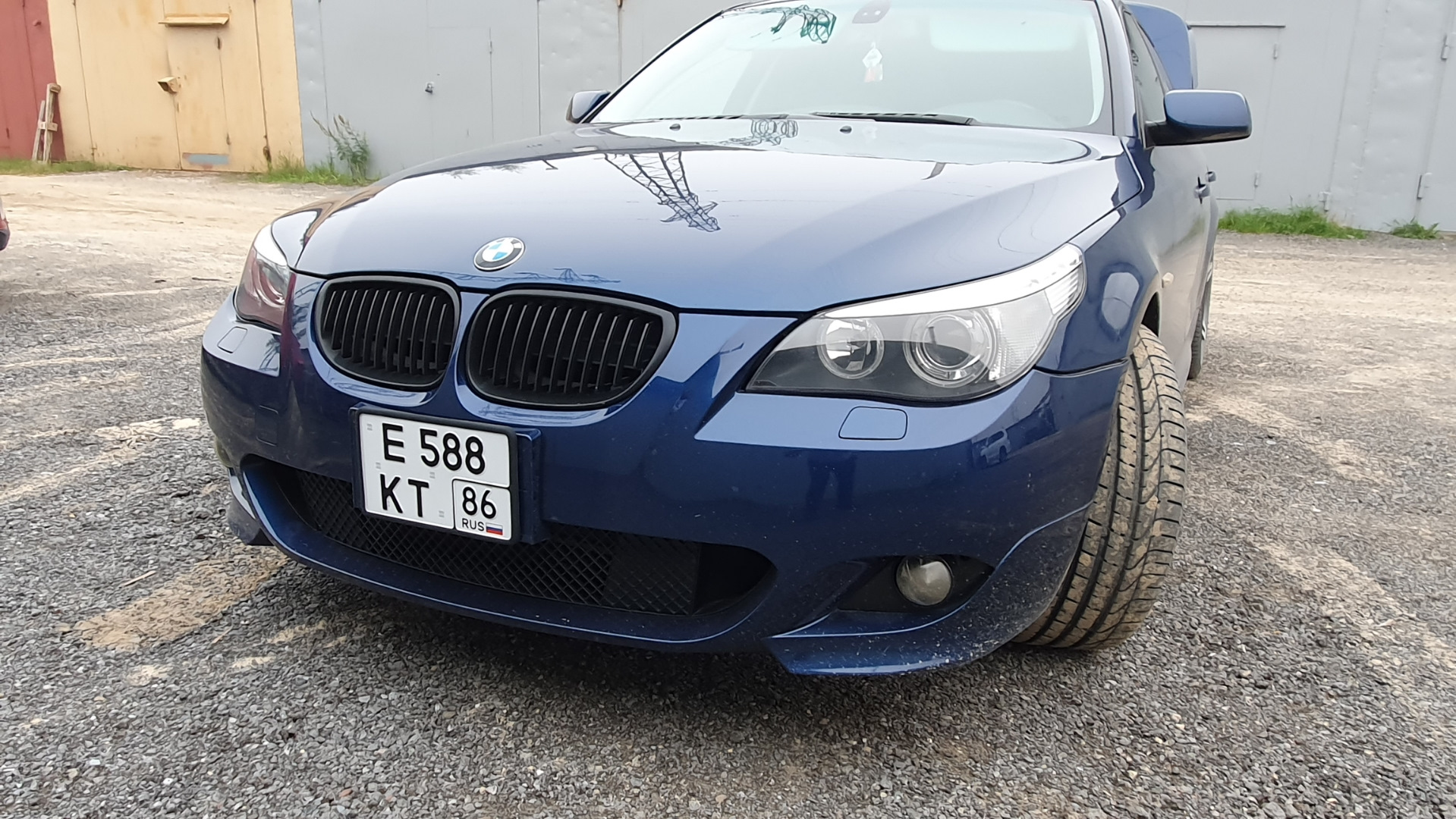 3🔥 Квадратные номера — BMW 5 series (E60), 2,5 л, 2004 года | стайлинг |  DRIVE2