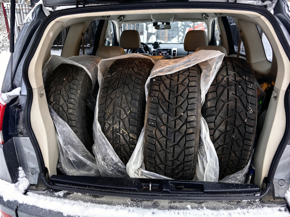 Переобувка в зиму Tigar Winter SUV 235/55/R18 — Citroen C-Crosser, 2,4 ...