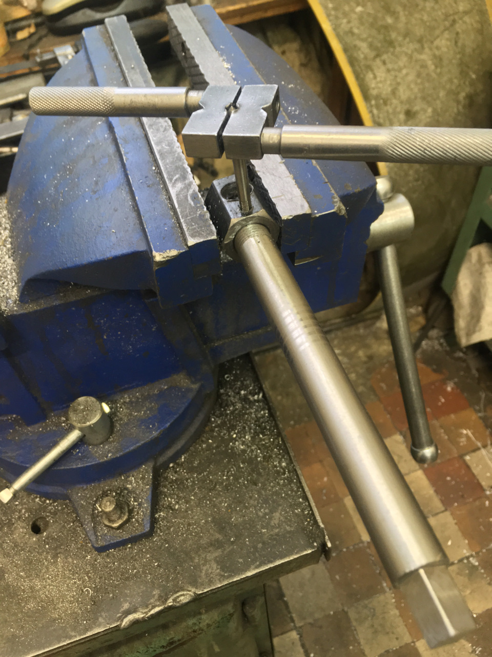 Самодельный ключ для масляного фильтра — Toyota Camry (XV50), 2,5 л ...