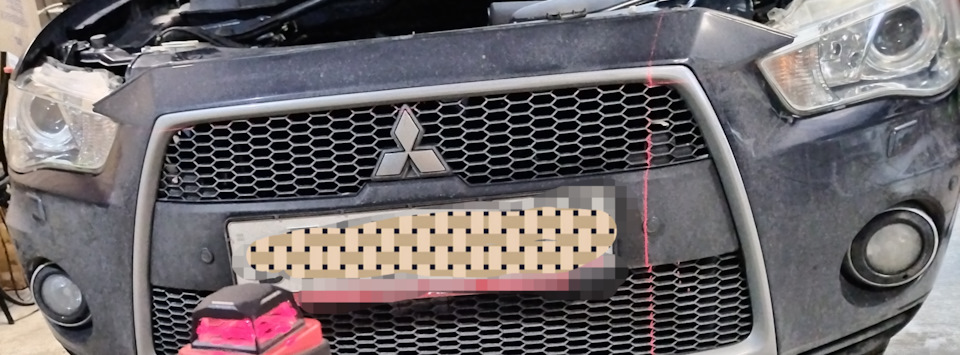 Настройка фар + замена корректора — Mitsubishi Outlander XL, 2,4 л ...