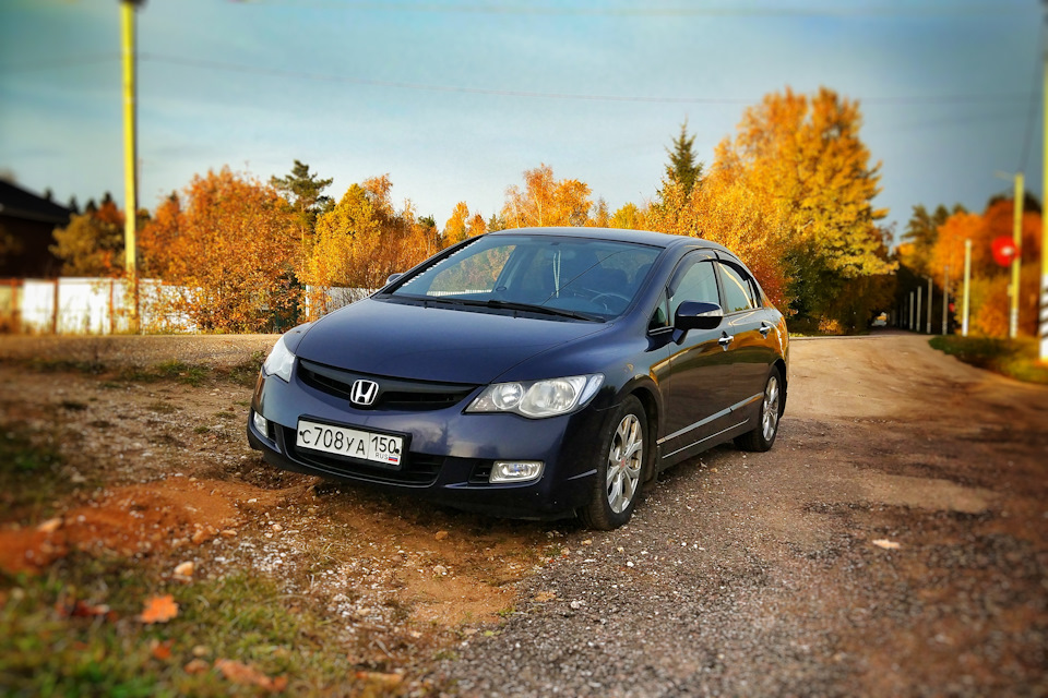 Полировка honda civic 4d