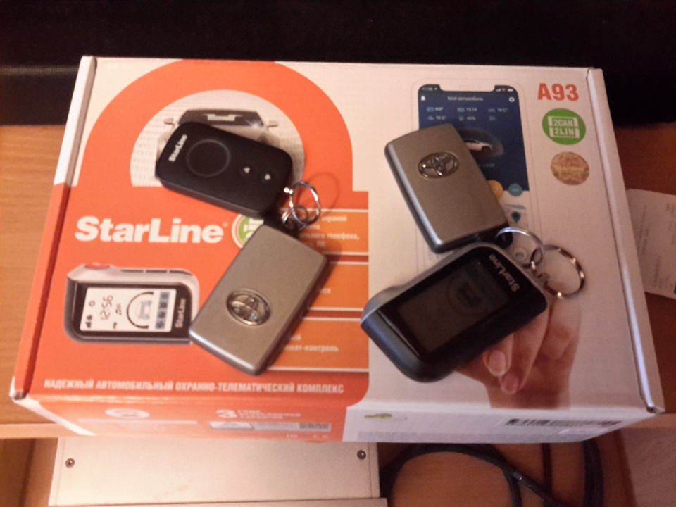 Поставил сигнализацию — Toyota Estima (III), 2,4 л, 2006 года ...