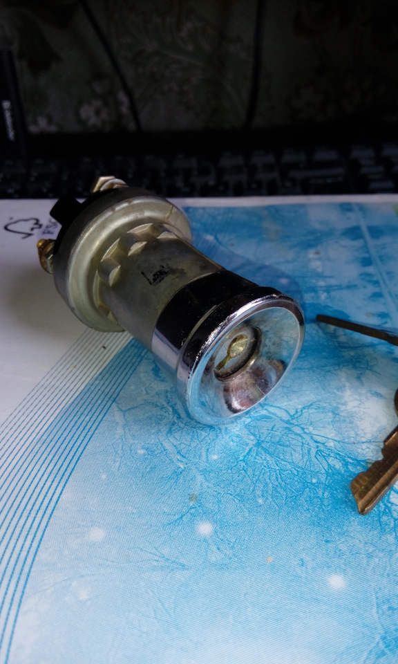 Замок зажигания вк330Б Москвич АЗЛК СССР 1971 год на Москвич 408 ...