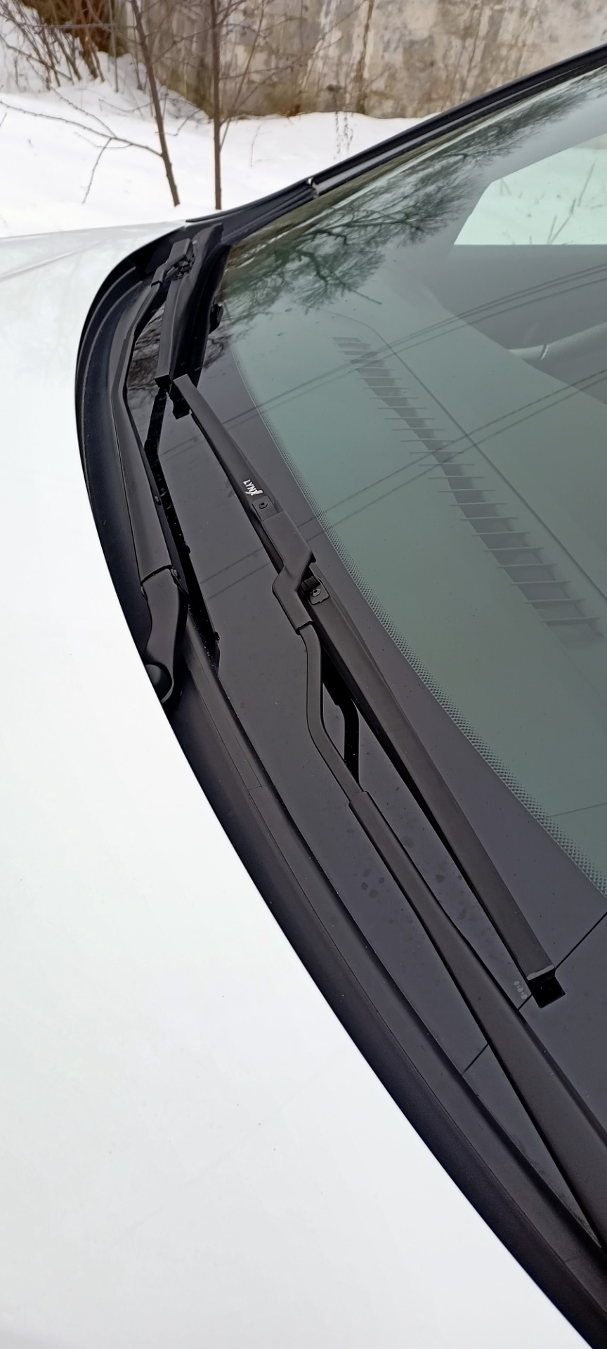 Зимние дворники Lynx lw600 и lw480. — Lada Vesta SW Cross (1G), 1,6 л ...