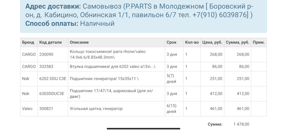 Ревизия генератора — KIA Ceed SW (1G), 1,6 л, 2012 года | визит на ...