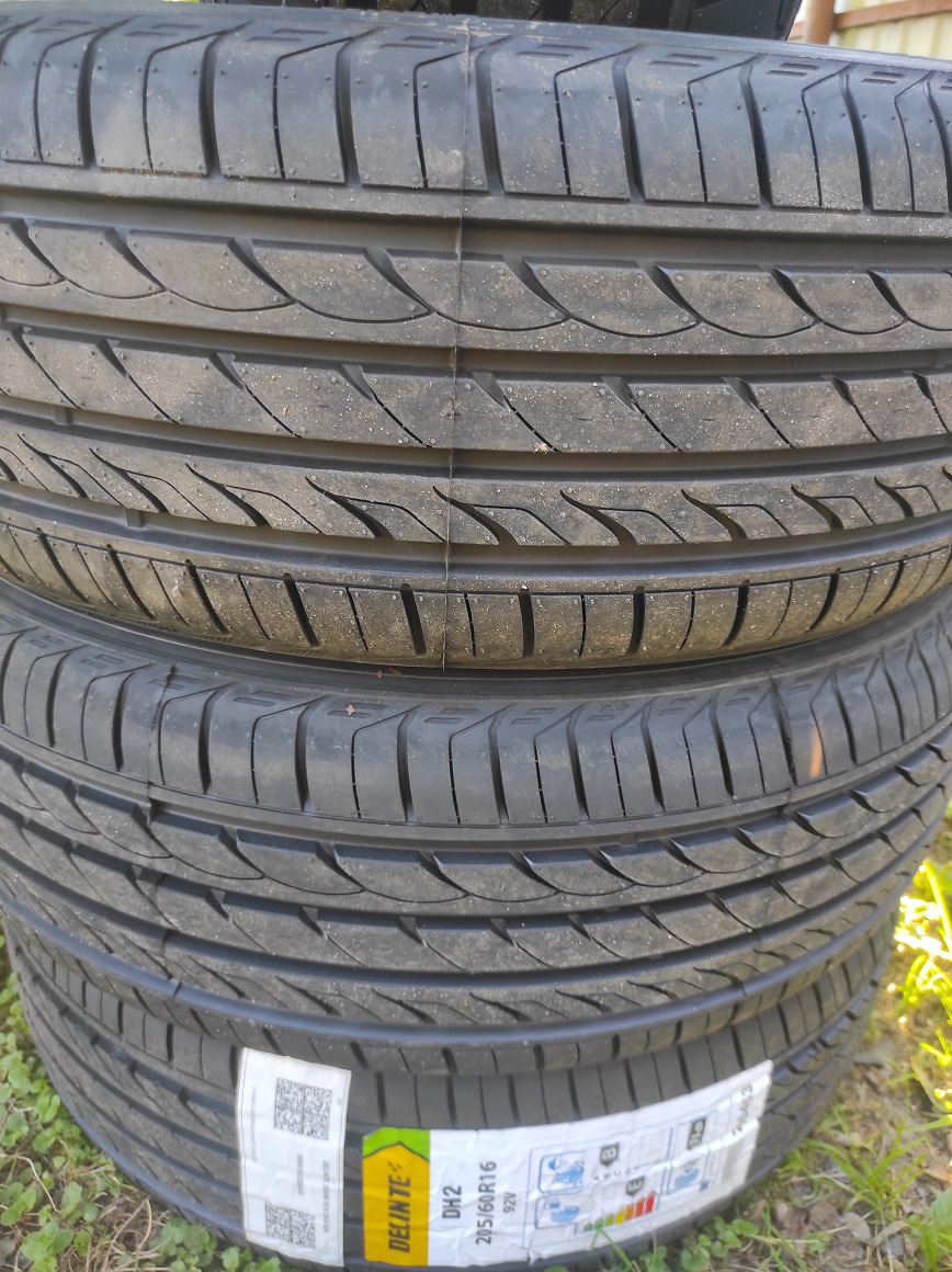 Шины Delinte (Делинте) DH2 205/60 R16 (Лето) — Renault Fluence, 1,6 л ...