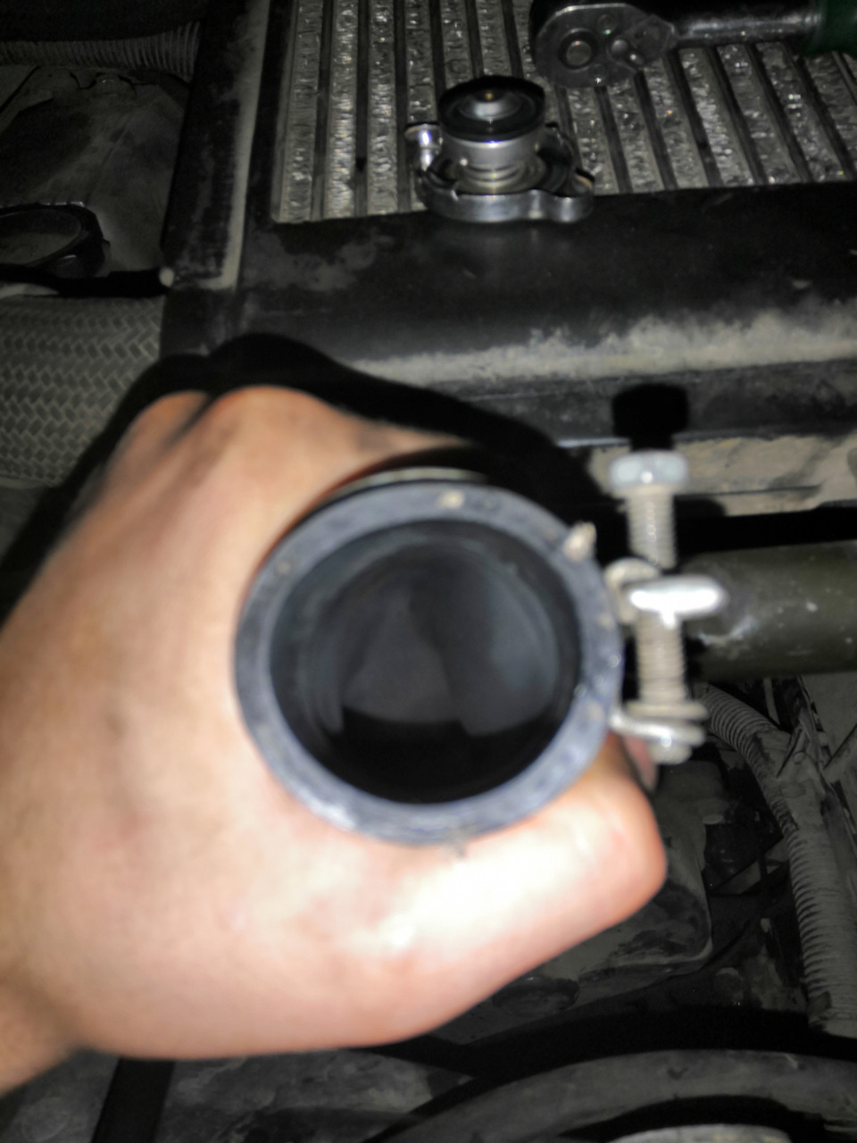 Чистим систему охлаждения лимонной кислотой — Mitsubishi Pajero (2G), 2 ...