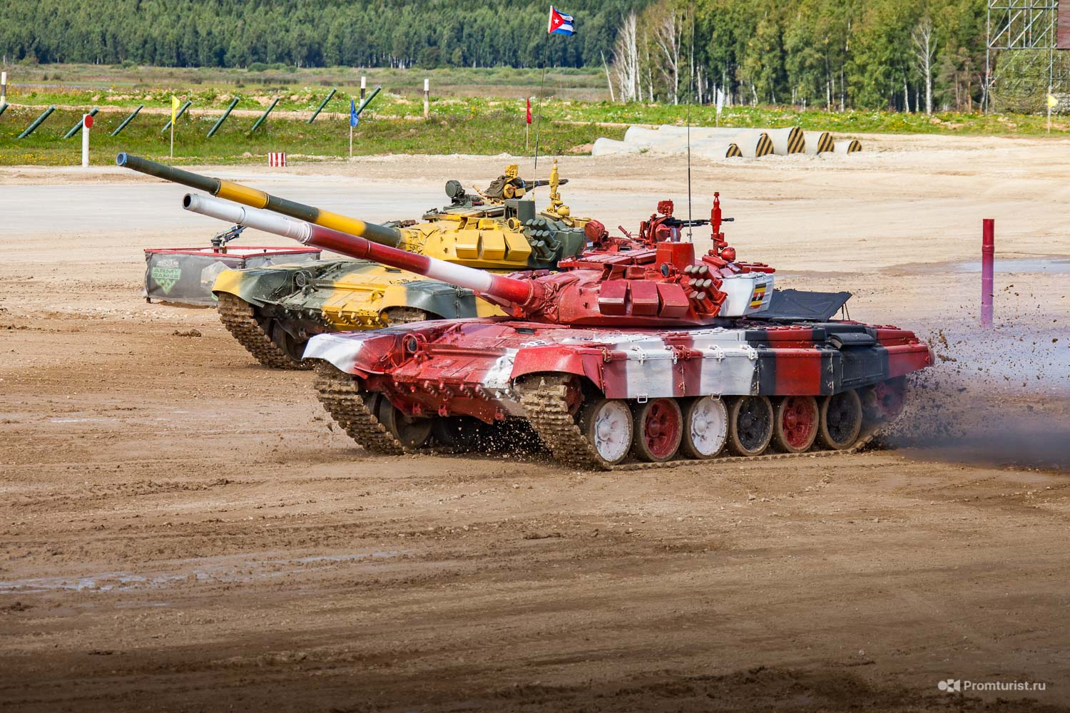 Танковый биатлон танки