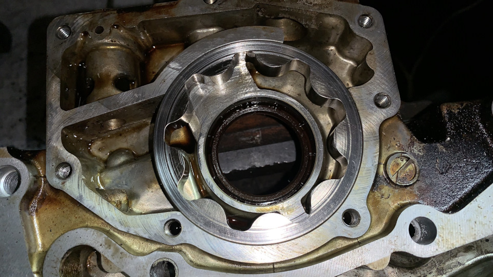 ВОССТАНОВЛЕНИЕ МАСЛЯНОГО НАСОСА — Mitsubishi Pajero (3G), 3,5 л, 2002 ...