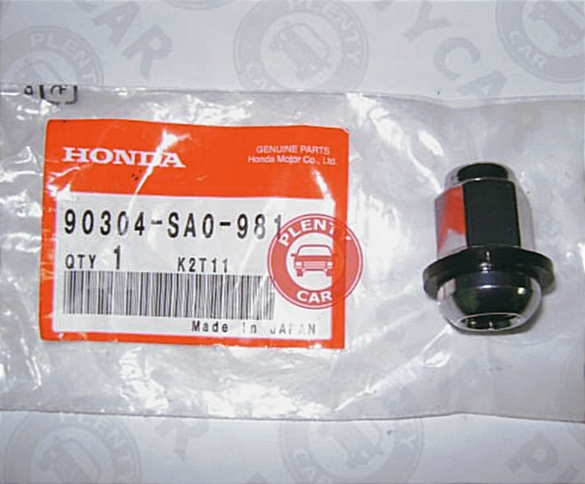 Гайки для штампованных дисков с колпаками HONDA CIVIC 4D — Honda Civic ...