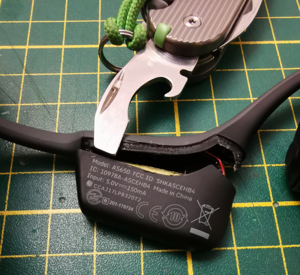 Замена аккумулятора в наушниках Aftershokz — Сообщество «Сделай Сам» на ...