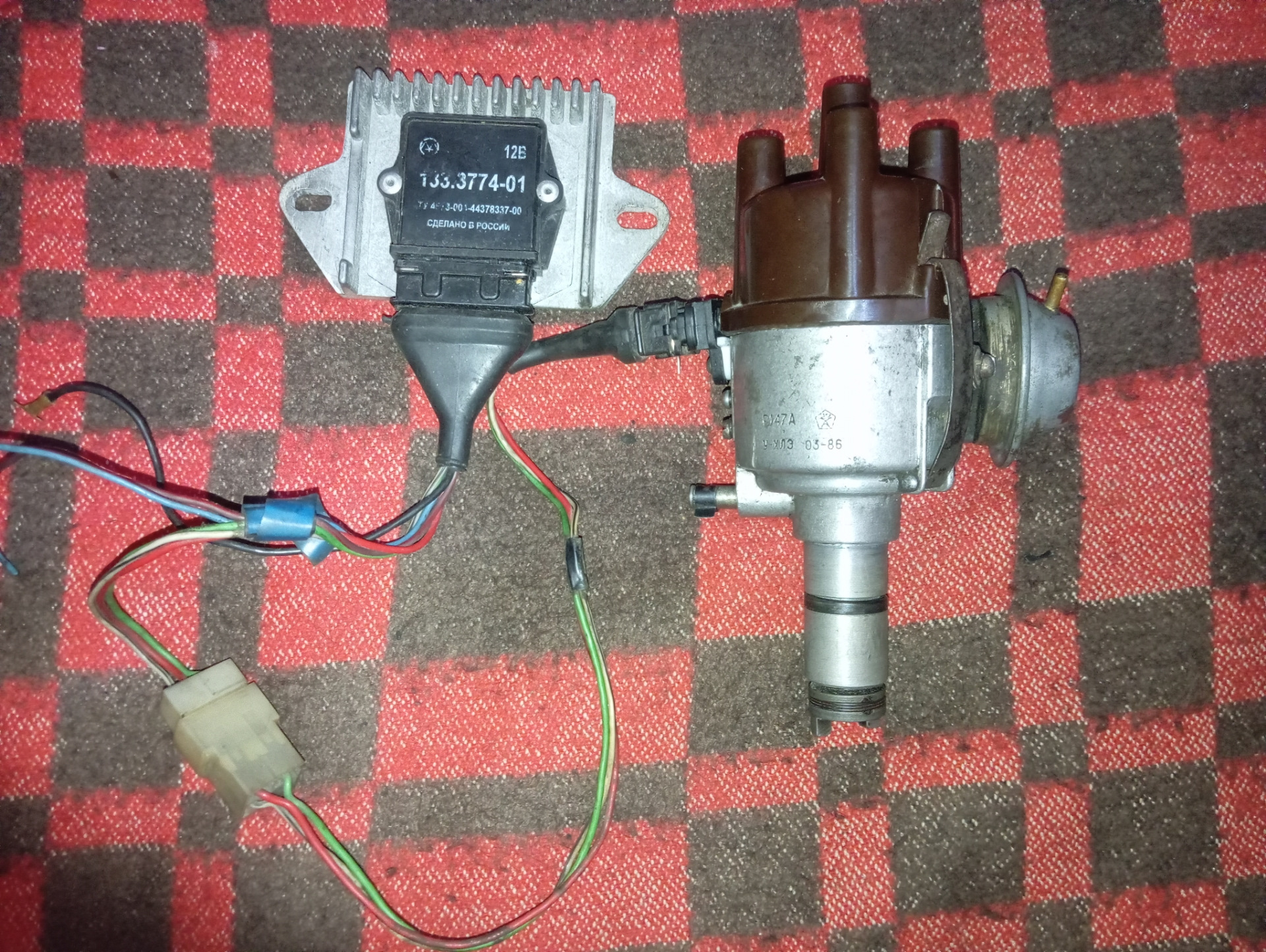 Бесконтактное зажигание в родном трамблëре. Часть 1. — ИЖ Москвич 412 ...